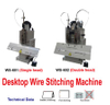 WS-601 Electric Wire Stitching Binding Machine | Flat & Saddle Stitch | Professional Booklet Stapler for Printing & Office Use