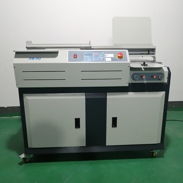 A4-H3 Omron Perfect Hot Melt Glue Book Binding Machine