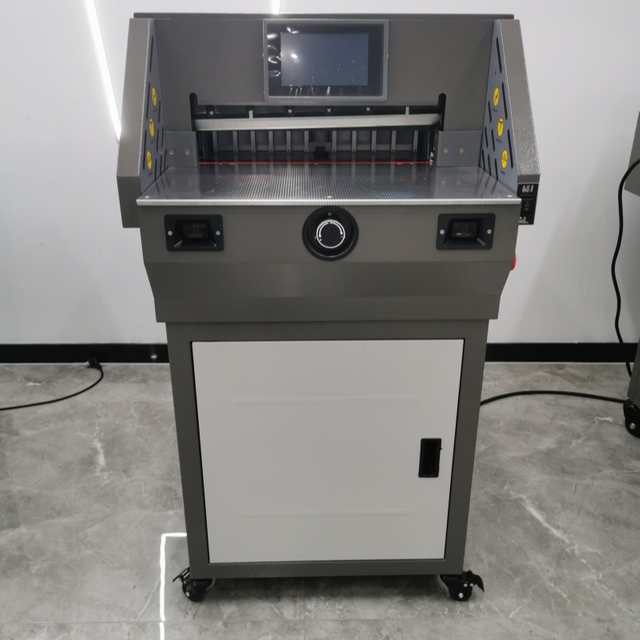 E460T Automatic Push Paper Electric Paper Trimmer Cutting Machine