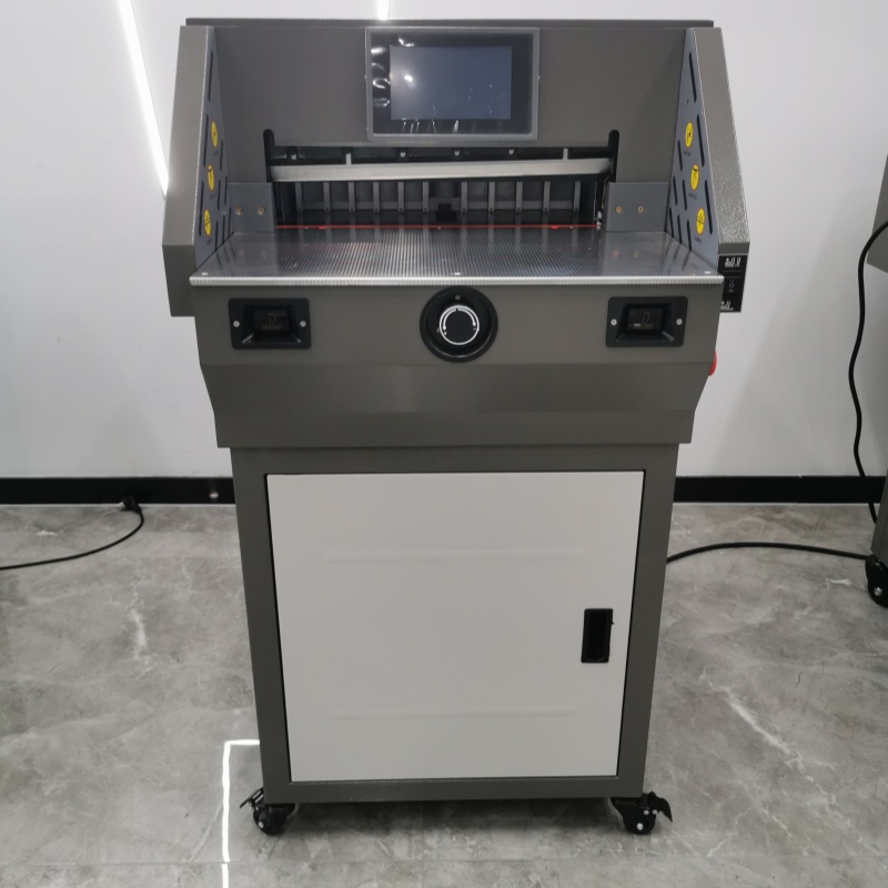 E460T Automatic Push Paper Electric Paper Trimmer Cutting Machine