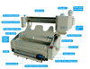 JB-4 Desktop Hot Melt Glue Binding Machine with Creasing Function