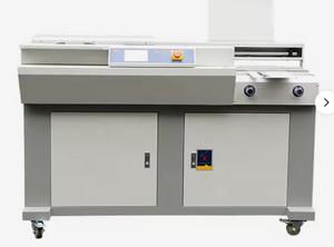 BM600 Automatic Perfect Binding Machine | 420mm Hot Melt Glue Book Binder with Milling Cutter