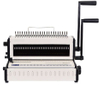 CW2016 2-in-1 Comb & Wire Binding Machine for F4, A4, B5, Letter & A5 Documents