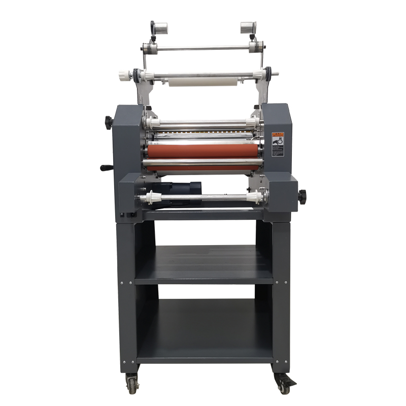 BFT-350 Cold & Hot Roll Foil Film Laminator for A3/A4/A5/A6 Sizes 450mm Max Width 0-9m/min Speed