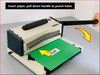 C9028 Manual Punching & Electric Coil Binding Machine with 46 Holes