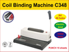 Befitter C348 Electric Plastic Spiral Coil Binding Machine
