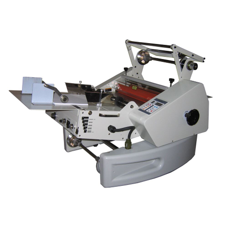 DH-360AF 13" Auto Feeding Hot Roll Laminator | Double Sides Laminating Machine Factory Direct