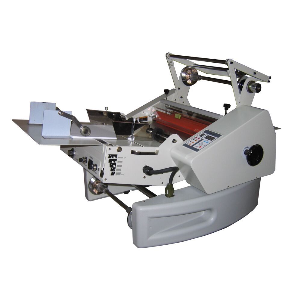 DH-360AF 13" Auto Feeding Hot Roll Laminator | Double Sides Laminating Machine Factory Direct