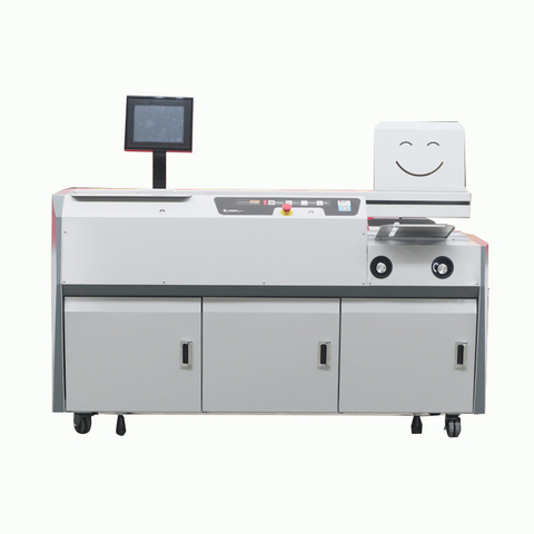 TM600 High-Speed Automatic Perfect Binding Machine with 10.4" Touch Screen & Side Glue