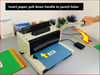MC8702 Manual Punching Electric Coil Binding Machine with All Selectable Pins