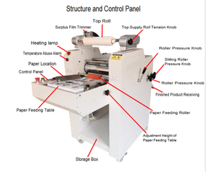 350mm Single-Side Auto Feed & Cut Laminator | BFT-390A