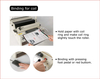6918 4-in-1 Multifunction Electric Book Binding Machine for Comb, Wire & Coil Binding