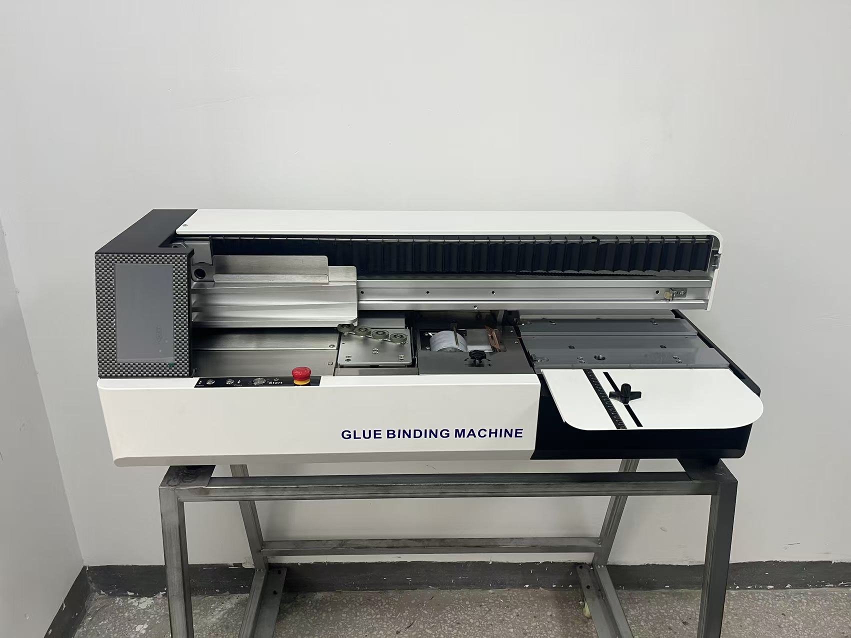 D50A4 Automatic Perfect Binding Machine | A4 Hot Melt Glue Book Binder with Touch Screen Control