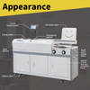 TC60A3 Automatic Perfect Binding Machine with Dual Rollers & Side Glue System