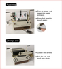 6918 4-in-1 Multifunction Electric Book Binding Machine for Comb, Wire & Coil Binding