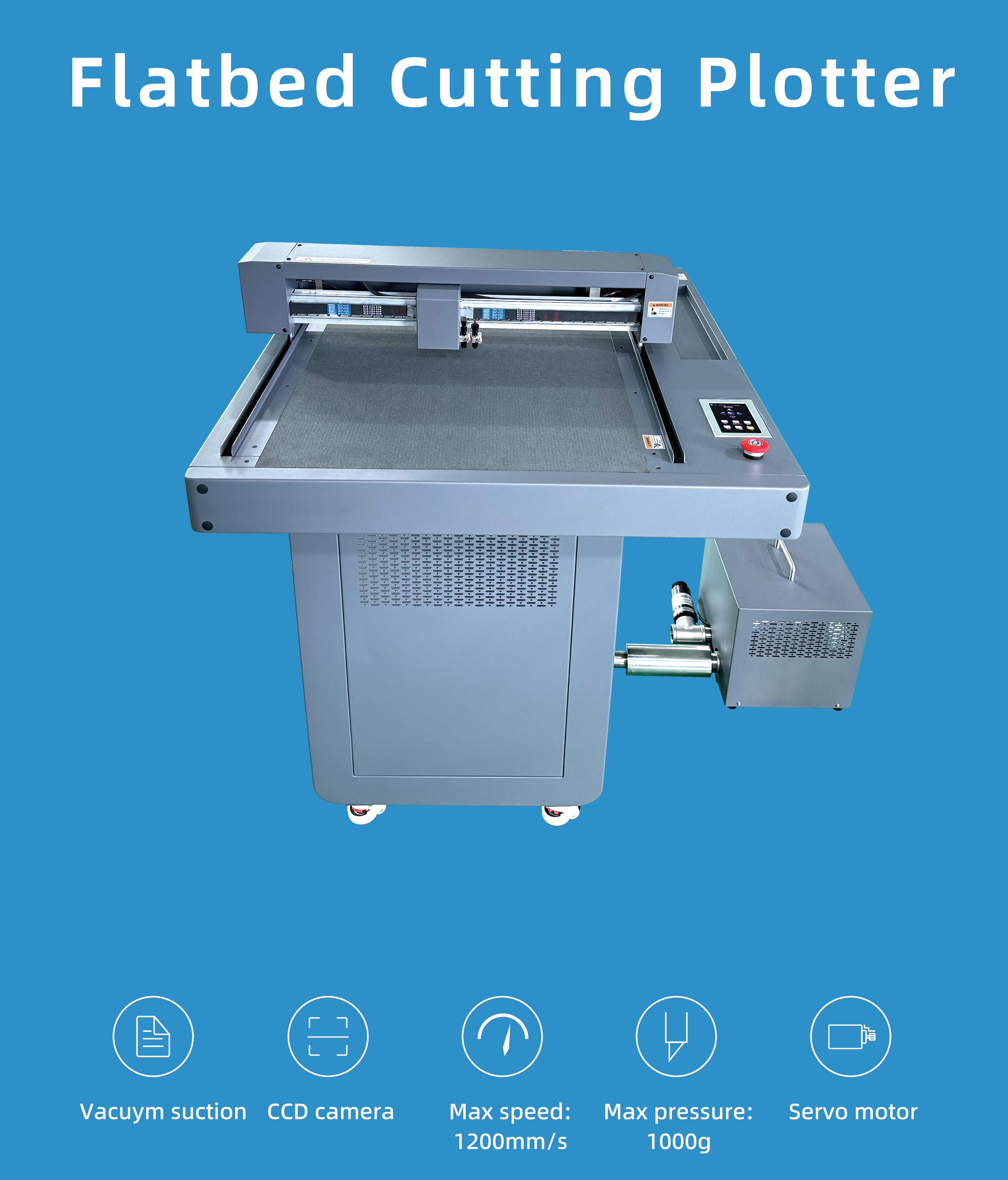 1200&times;900mm Flatbed Digital Cutting Plotter | FC-1290PRO