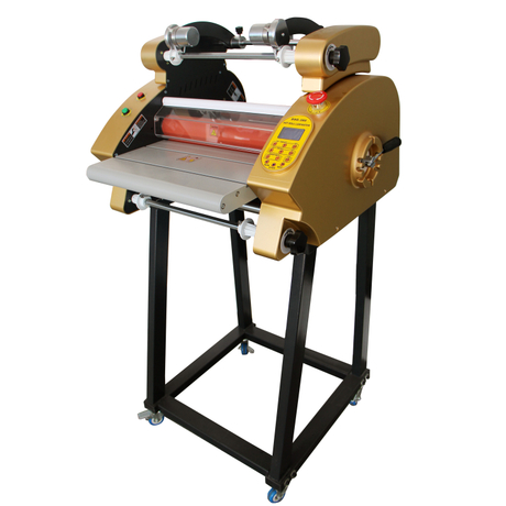 TR-380 Hot & Cold Roll Laminator Machine for Posters, Photos & Advertising Prints