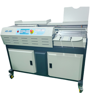 A3-H5 Heavy-Duty Automatic Perfect Binding Machine with Side Glue System