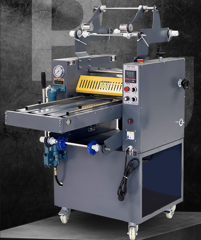 BFT-390C Industrial Hydraulic Laminator with Automatic Paper Feed & Finished Roll-Up