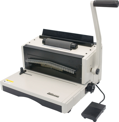 MC8702 Manual Punching Electric Coil Binding Machine with All Selectable Pins